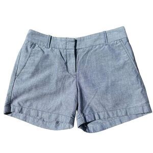J.Crew Chino Shorts Blue Size 2 Casual Summer Wear